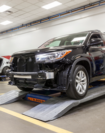 Toyota on vehicle lift | Fox Toyota of El Paso in El Paso TX