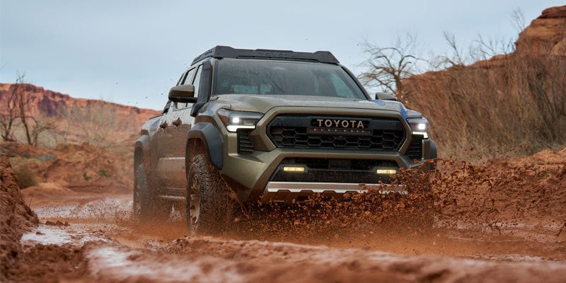 2024 Toyota Tacoma off roading