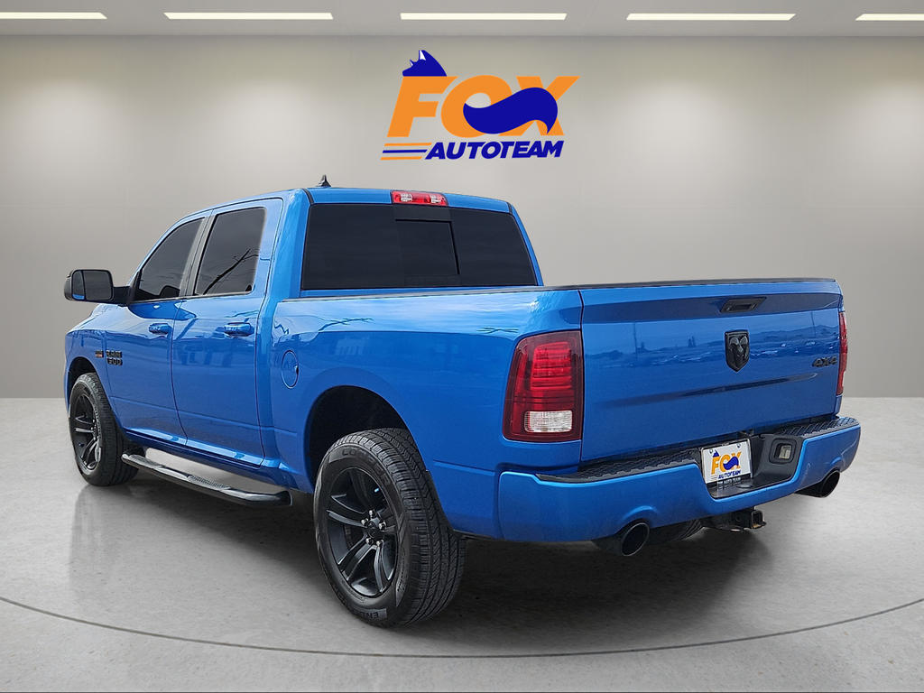 2018 RAM 1500 Sport Crew Cab 4WD w/Leather & NAV