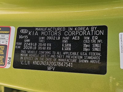 2016 Kia Soul Base