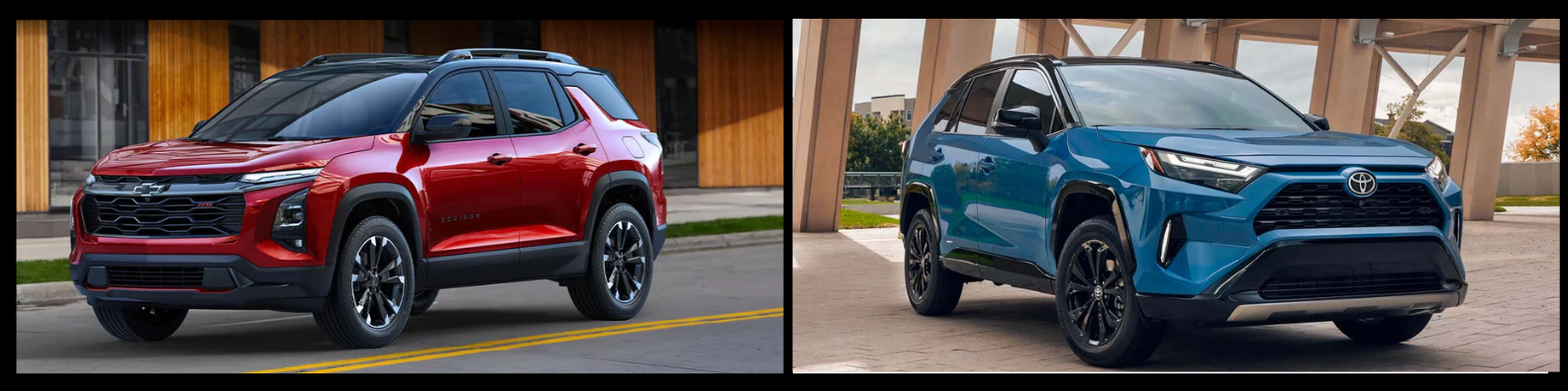2025 Toyota Rav4 vs 2025 Chevrolet Equinox