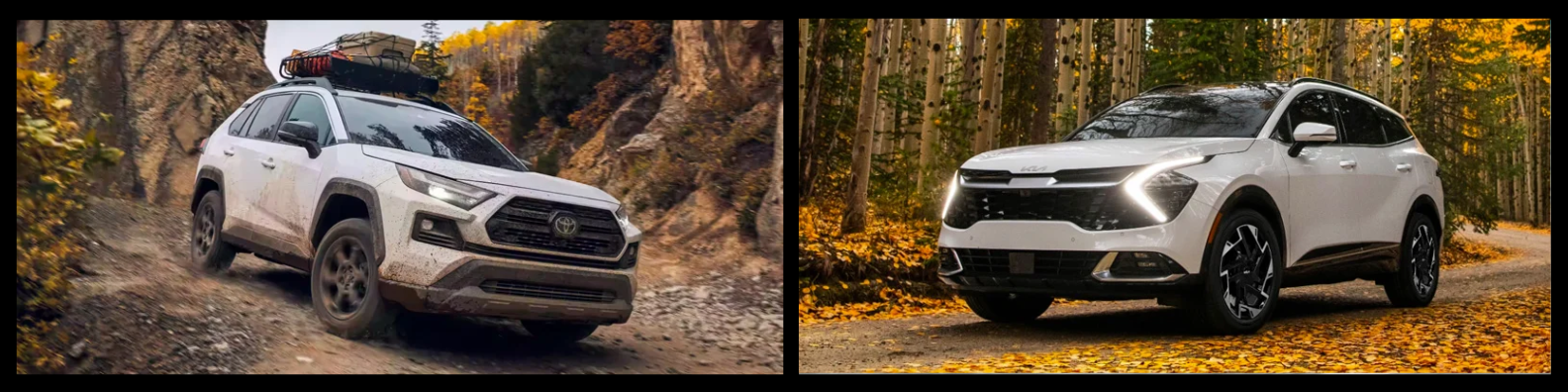 2024 Toyota Rav4 vs. 2024 Kia Sportage